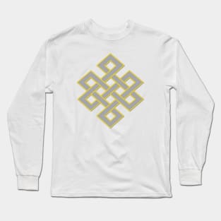 Infinite Loop Symbol Dark Long Sleeve T-Shirt